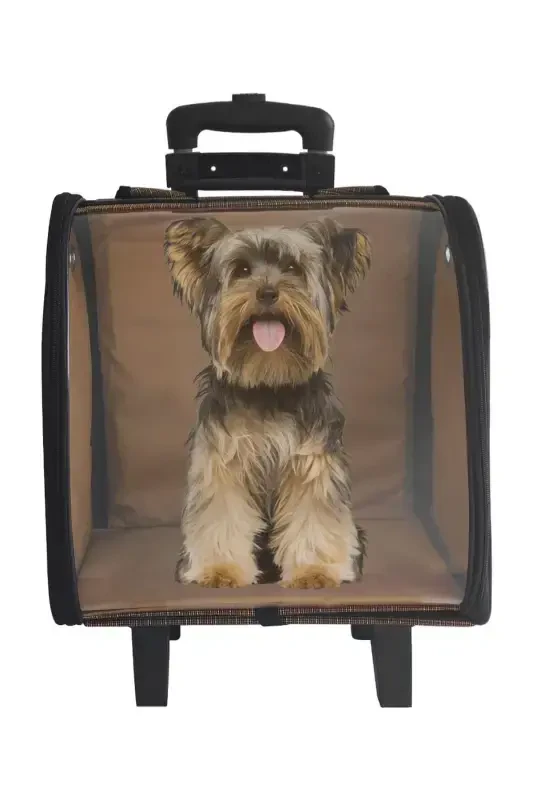 La Vista Kale Valiz Chekchekli Tashish Qutisi Xaki-Xaki - 4