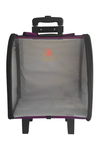 La Vista Kale Wheeled Suitcase Carrier Bag Purple-Purple - 6