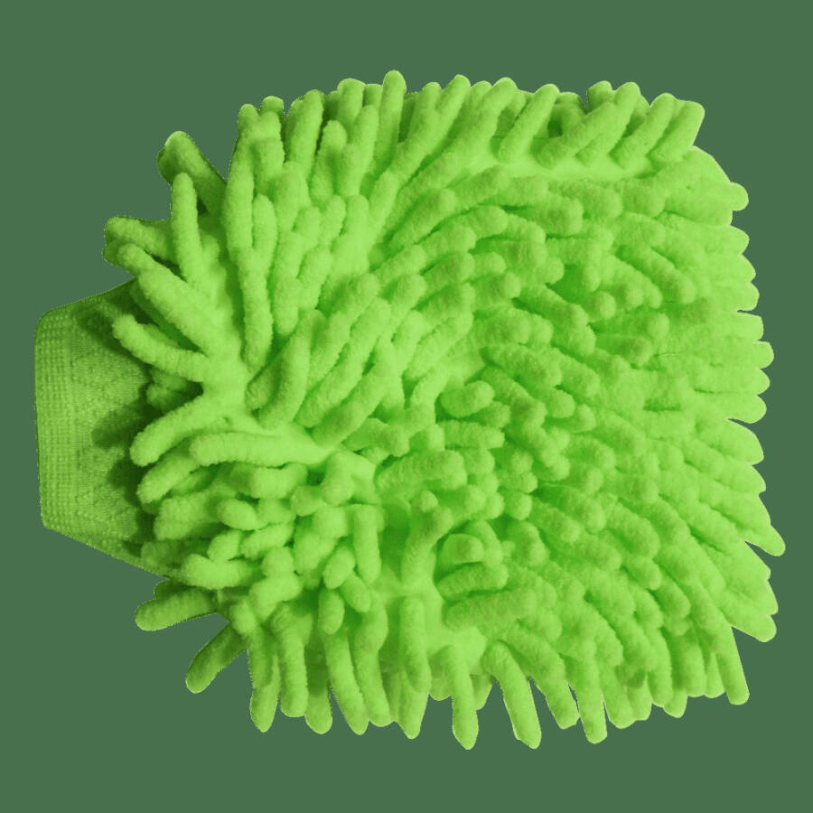 Lab88 Microfiber House Cleaning and Car Wash Mitts - (6-Pack) - Double Sided Chenille Microfiber Glove - Cleaning Cloth Mitten (Multi-Color, 6-pack)-6-PACK - 5