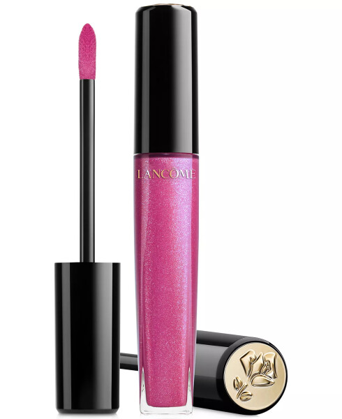 L'Absolu Gloss 383 Premier Baiser Shaffof binafsha fuchsia - 1