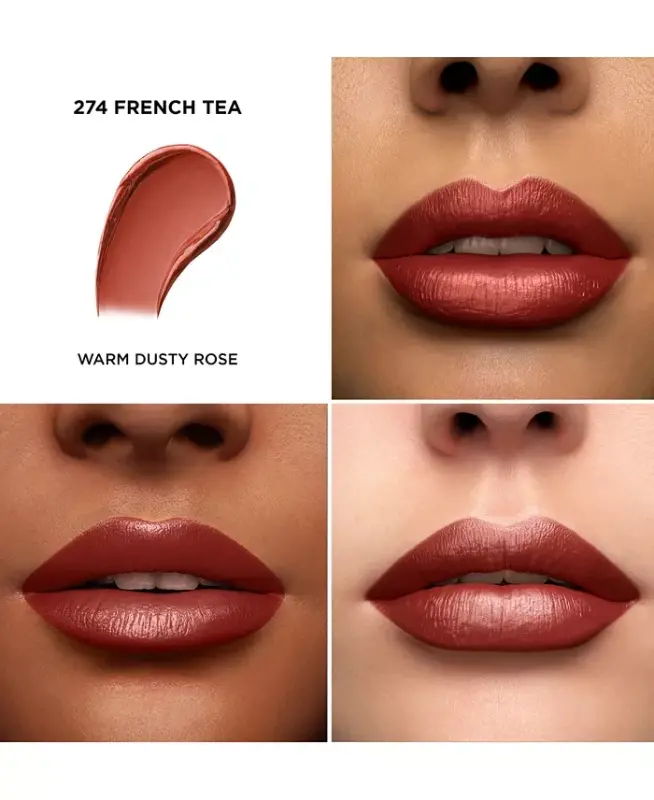 L'Absolu Rouge Cream Lipstick - 274-French-Tea - 3