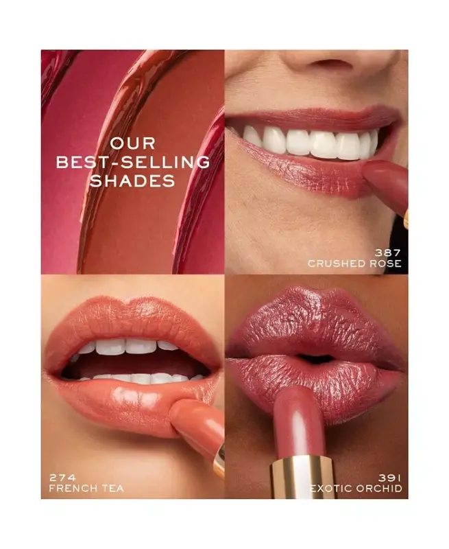 L'Absolu Rouge Cream Lipstick - 387-Crushed-Rose - 2