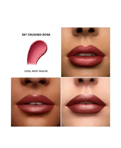 L'Absolu Rouge Cream Lipstick - 387-Crushed-Rose - 3