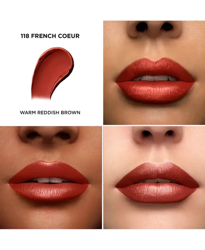 L'AbsoluRouge Cream Lipstick-118-French Coeur - 4