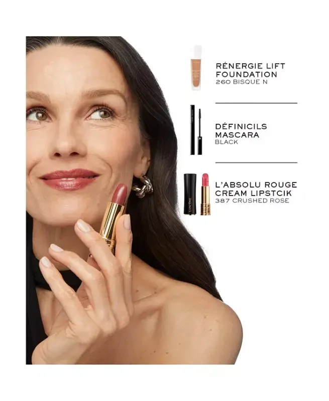 L'AbsoluRouge Cream Lipstick-387-Crushed-Rose - 7