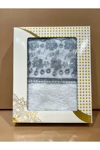 Lace Gift Dowry 50x90 Cotton Hand Face To - AYHANHOME (1)