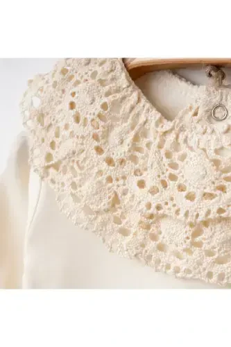 Lace Jumpsuit-Beige - O BABY (1)