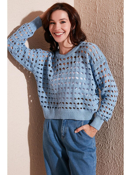 Lace Knit Sweater 6071533 - 1