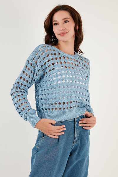 Lace Knit Sweater 6071533 - 19