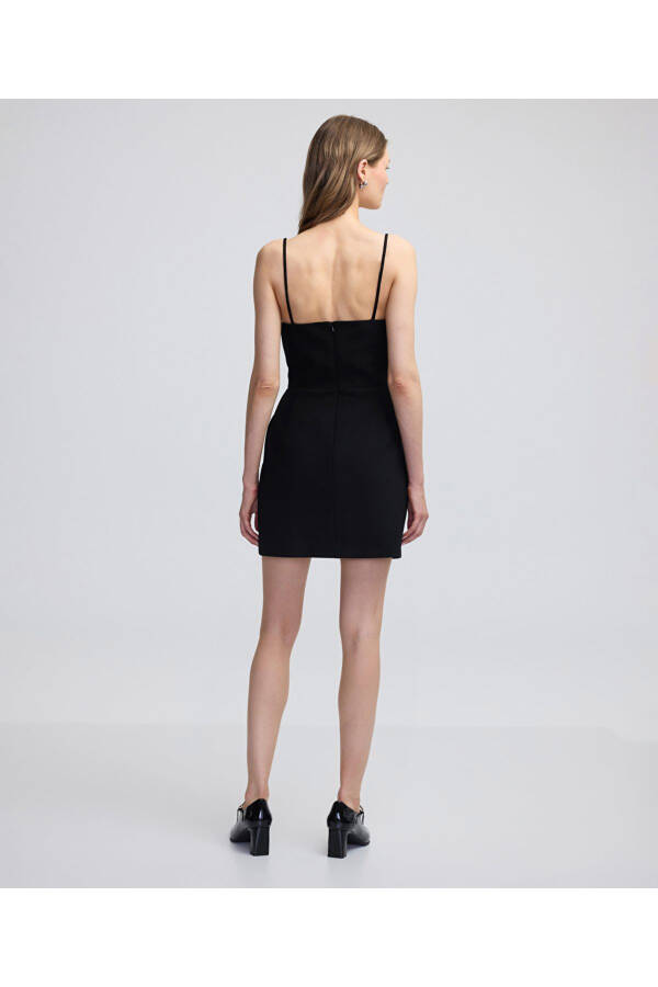 Lace mix mini dress - 6