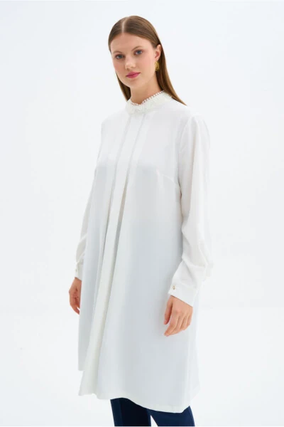 Lace Trimmed Tunic - 3