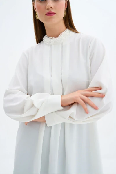 Lace Trimmed Tunic - 4