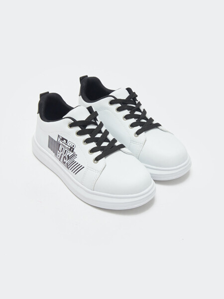 Lace-Up Boys' Sneakers - 6