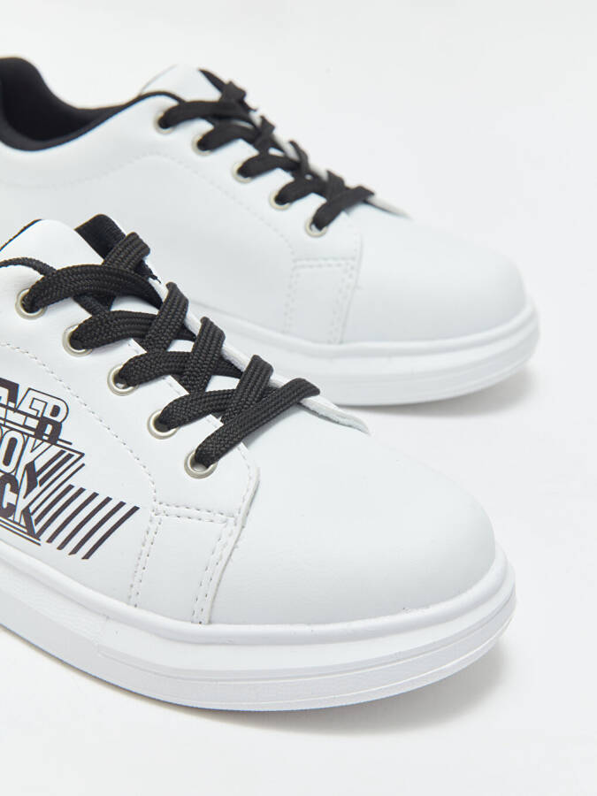 Lace-Up Boys' Sneakers - 8