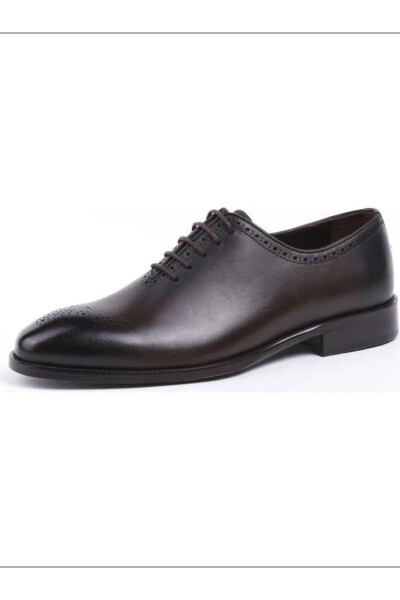 Lace-Up Leather Classic Men's Shoes medical orthopedic sole most preferred model - 2