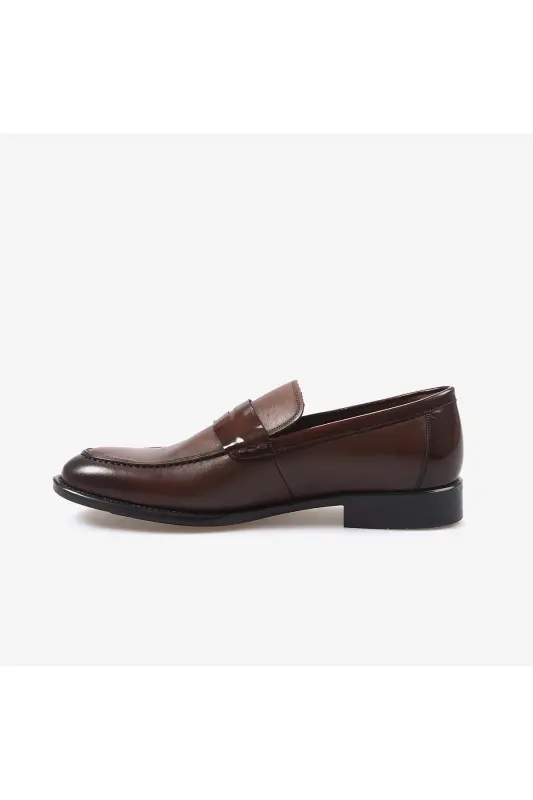 Lace-up Men's Classic Shoes 11553-Coffee Antique - 2