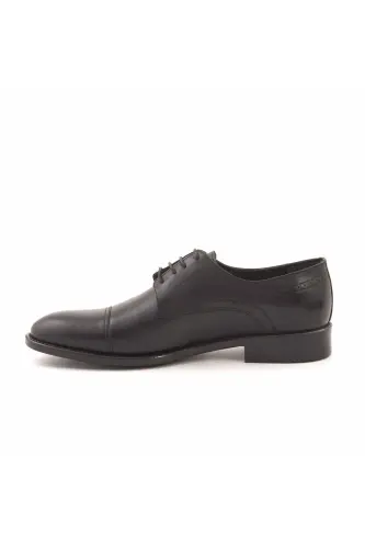 Lace-up Men's Classic Shoes 9592-Black - KEMAL TANCA (1)