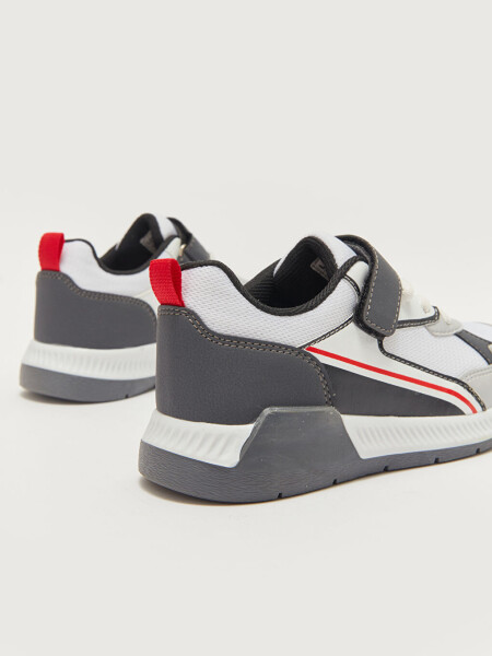 Laces and Velcro Color Block Boys' Sneakers - 5