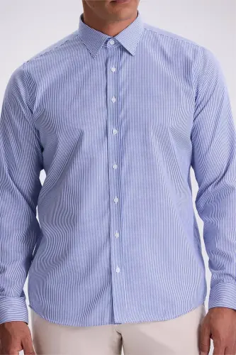 Lacivert Comfort Fit Non İron Gömlek - 3