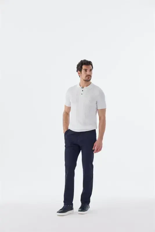 Lacivert Comfort Fit Rezina Sport Jogger Shim - 1