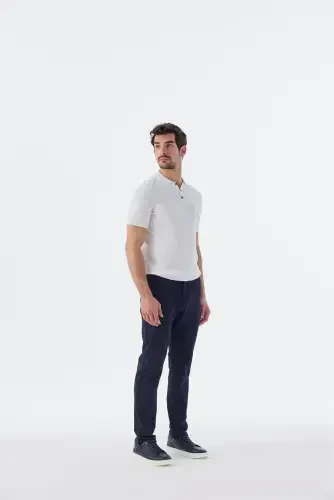 Lacivert Comfort Fit Rezina Sport Jogger Shim - 3