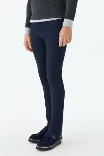 Lacivert Comfort Fit Spor Pantolon - Jakamen (1)
