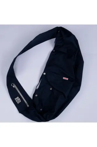 Lacivert Crossbody Çanta Kedi Köpek Taşıma Çantası - Lacivert - 3