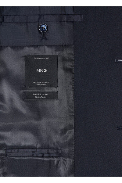 Lacivert Erkek Blazer Ceket 47050659 - 7