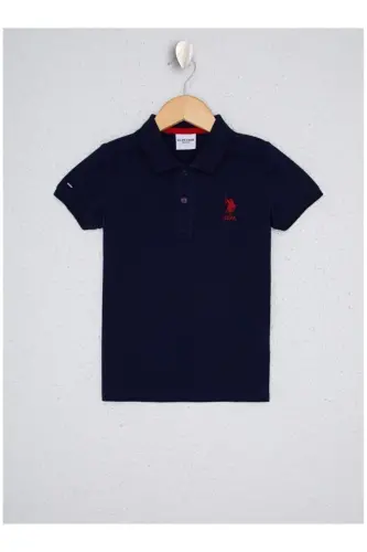 Lacıvert Erkek Çocuk T-Shirt-VR033 - 1