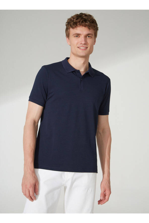 Lacivert Erkek Polo T-shirt 4a9000000003 - 3