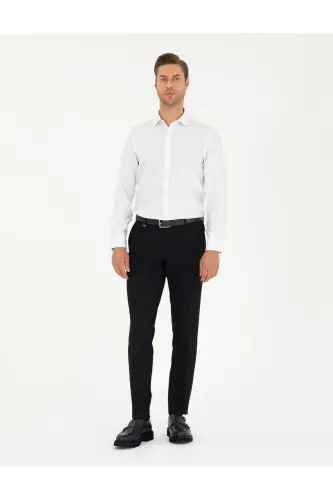 Lacivert Ex. Slim Fit Kumaş Pantolon 50292991-VR033 - 1