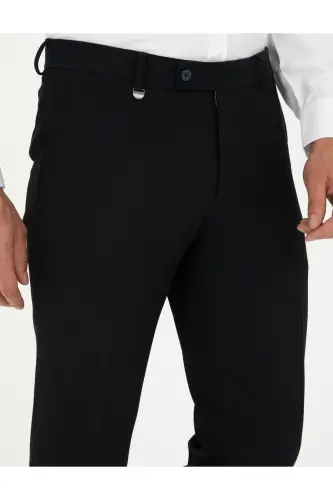 Lacivert Ex. Slim Fit Kumaş Pantolon 50292991-VR033 - 5