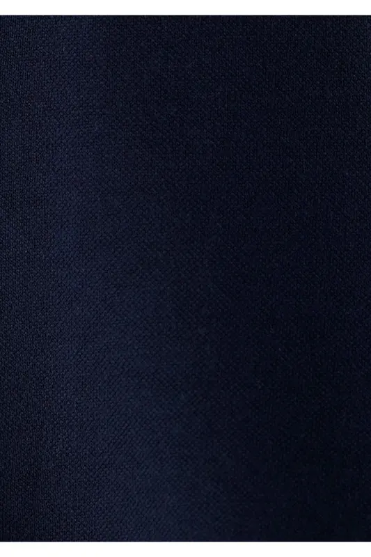 Liyosel Karışımlı Lacivert Gömlek Slim Fit / Dar Kesim 0211582-70488 - Lacivert-70488 - 6