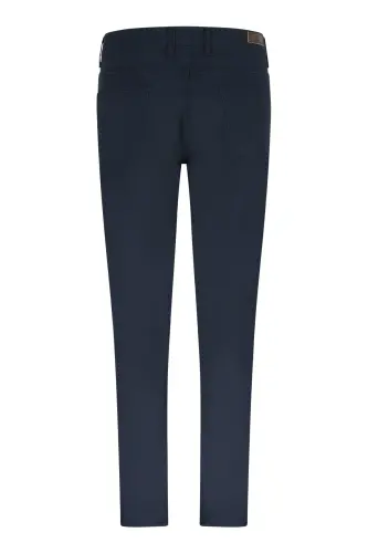 Lacivert Regular Fit 5 Cep Pamuklu Kanvas Pantolon - Lacivert - Hatemoğlu (1)