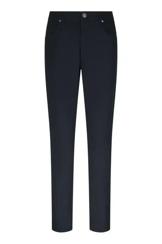 Lacivert Regular Fit 5 Cep Paxta Kanvas Shim - 1