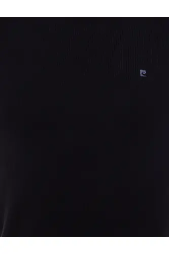 Lacivert Slim Fit Bisiklet Yaka Basic Triko Kazak 50248582-VR033-Lacivert - 6