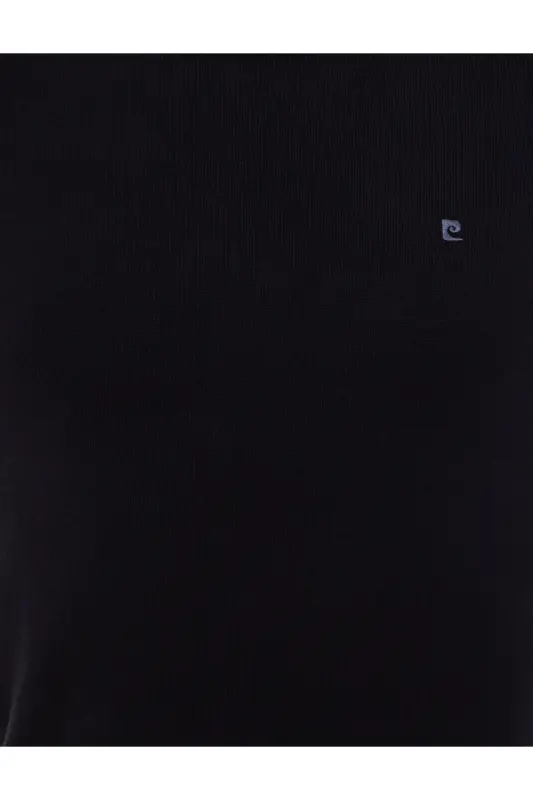 Lacivert Slim Fit Bisiklet Yaka Basic Triko Kazak 50248582-VR033-Lacivert - 6