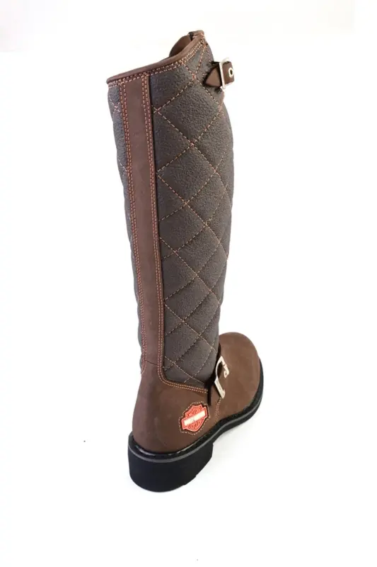 Laconia D.brown Leather Women's Boot-D.BROWN - 4