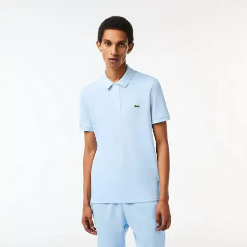 Lacoste erkaklar klassik pike torli yengli polo ko'ylagi - 1