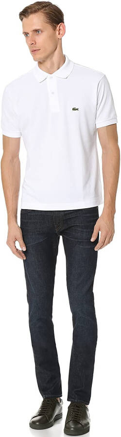 Lacoste erkaklar paxta yumshoq jersi polo - 4