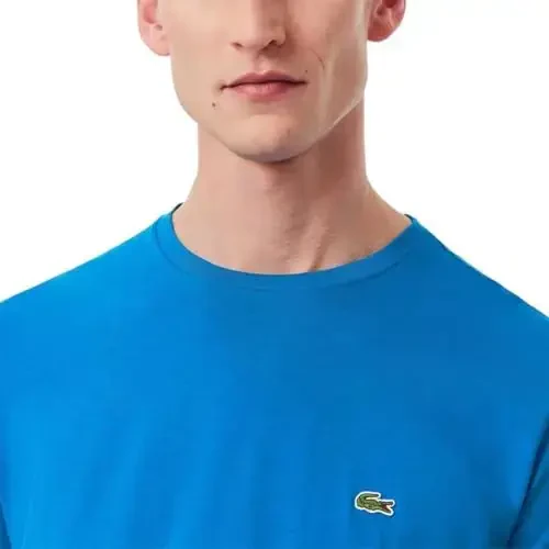 Lacoste erkaklar qisqa yengli Pima Jersey Crew Neck futbolkasi - LACOSTE (1)