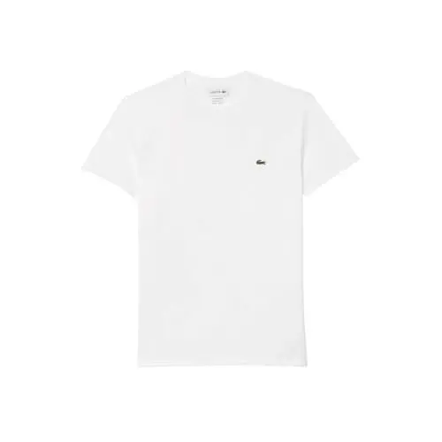 Lacoste erkaklar qisqa yengli Pima Jersey Crew Neck futbolkasi - 5