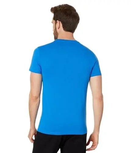 Lacoste Erkaklar uchun Kalta Yengli Pima Jersey Dumaloq Bo'yinli Futbolka - 2