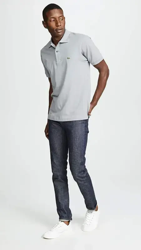 Lacoste Erkaklar uchun qisqa yengli klassik pike polo - 5