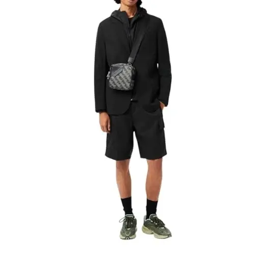 Lacoste erkaklar uchun qisqa yengli Pima Jersey Crew Neck futbolka - 4