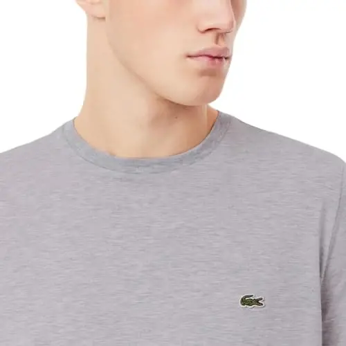 Lacoste erkaklar uchun qisqa yengli Pima Jersey Crew Neck futbolka - LACOSTE (1)