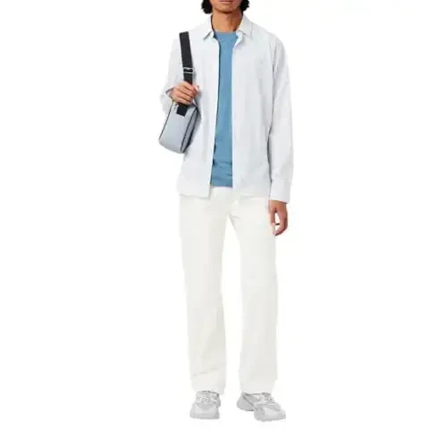 Lacoste erkaklar uchun qisqa yengli Pima Jersey Crew Neck futbolkasi - 4