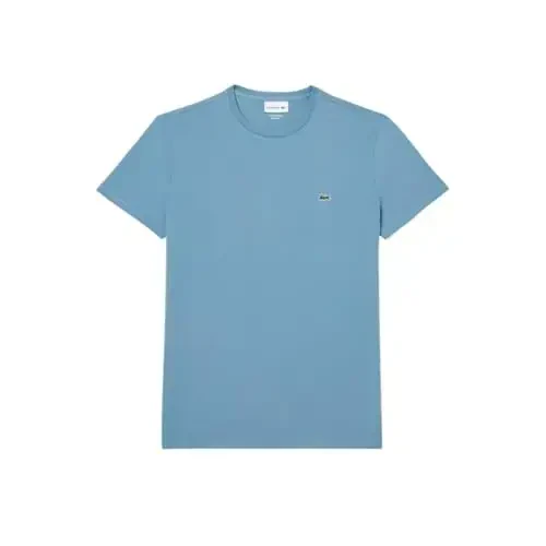 Lacoste erkaklar uchun qisqa yengli Pima Jersey Crew Neck futbolkasi - 5