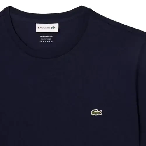 Lacoste erkaklar uchun qisqa yengli Pima Jersey Crew Neck futbolkasi - 6