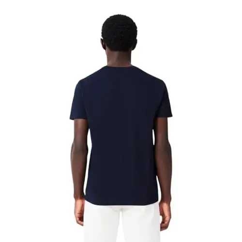 Lacoste erkaklar uchun qisqa yengli Pima Jersey Crew Neck futbolkasi - 3